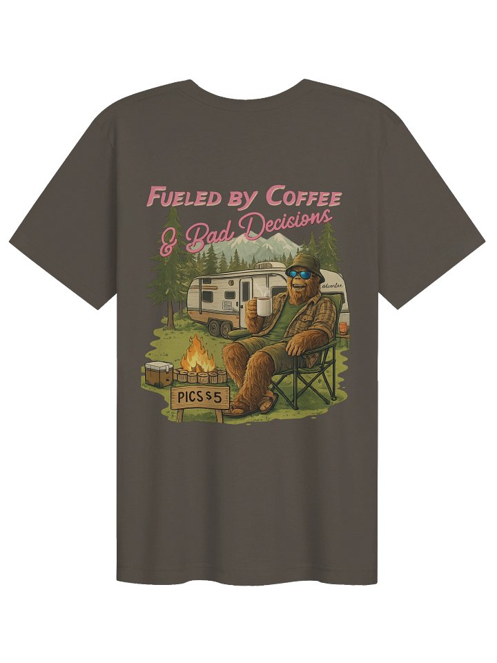 Pink Fuel by Coffee & Bad Decisions Woman's T-shirt product image (2)