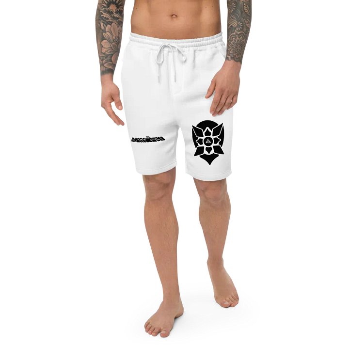 White Cyber Arkiden Shorts product image (1)