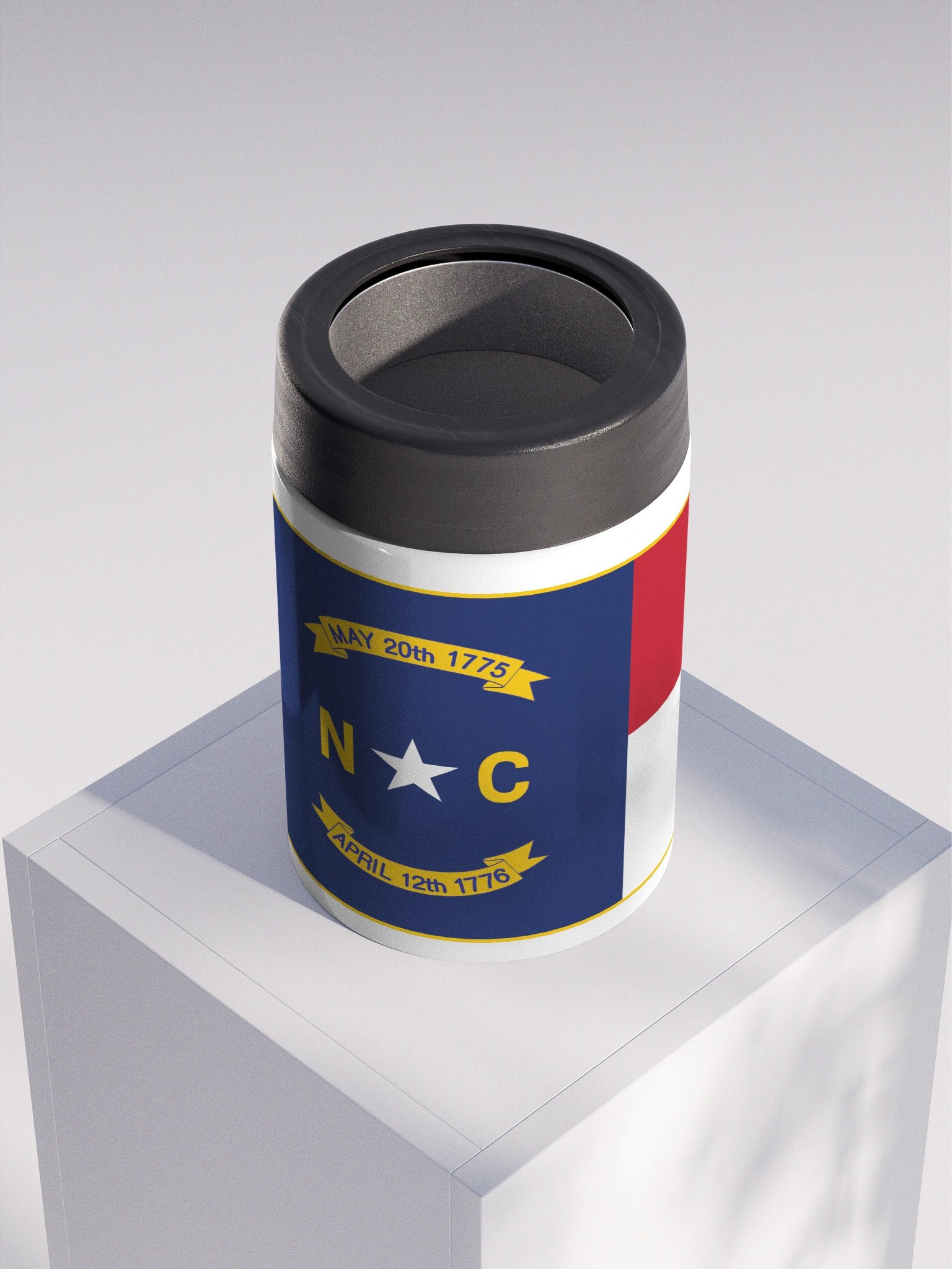 NC Revenge Flag Steel Can Koozie product image (4)
