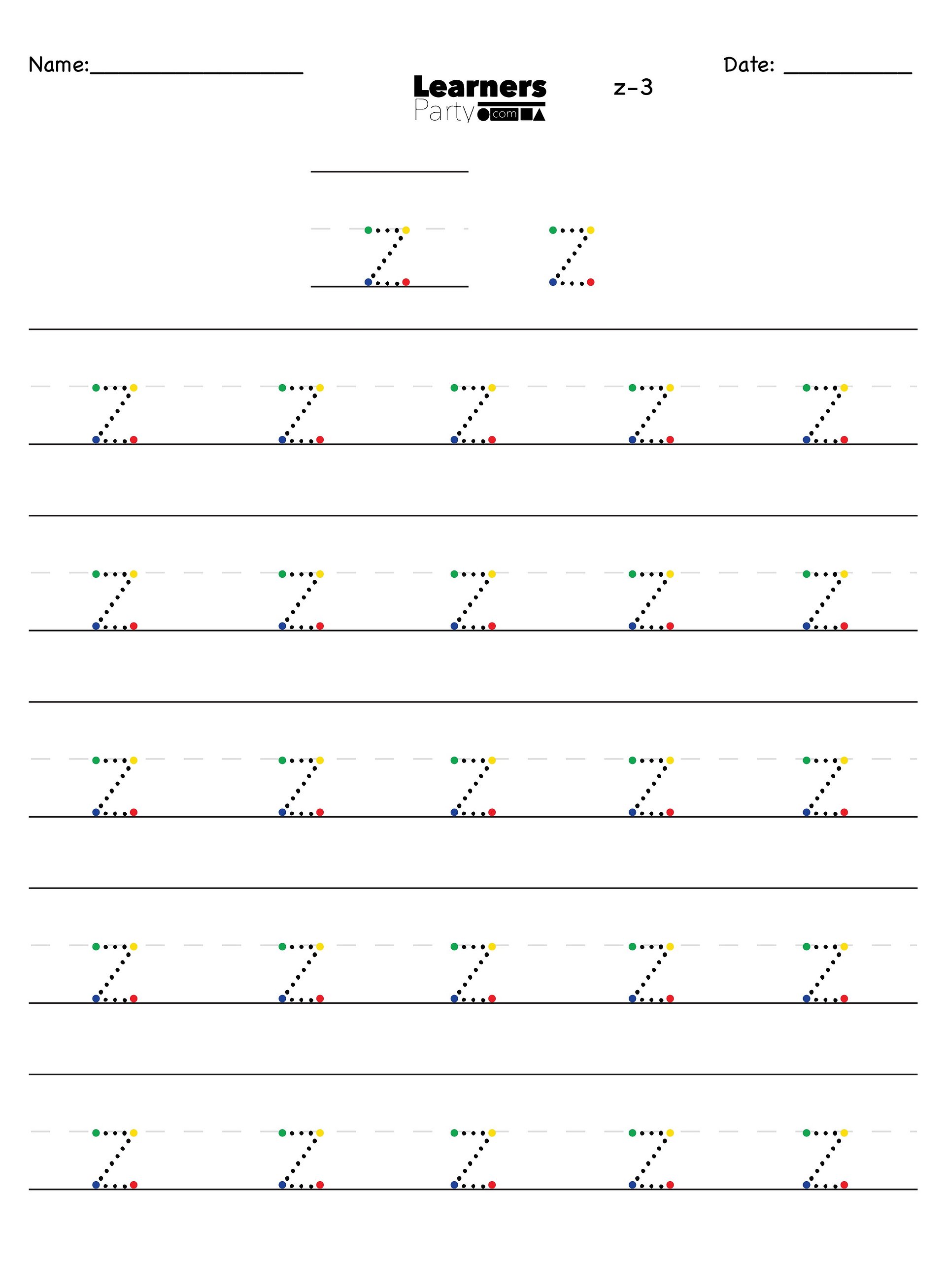 Z/z - New Digital Product Progressive Letter Builder product image (3)