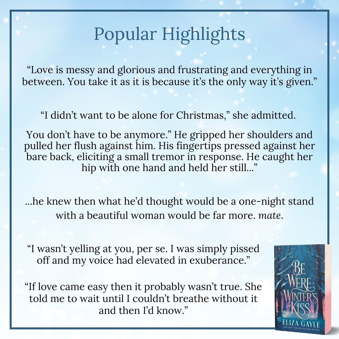 Be Were Winter's Kiss Special Edition Collector's Copy product image (2)