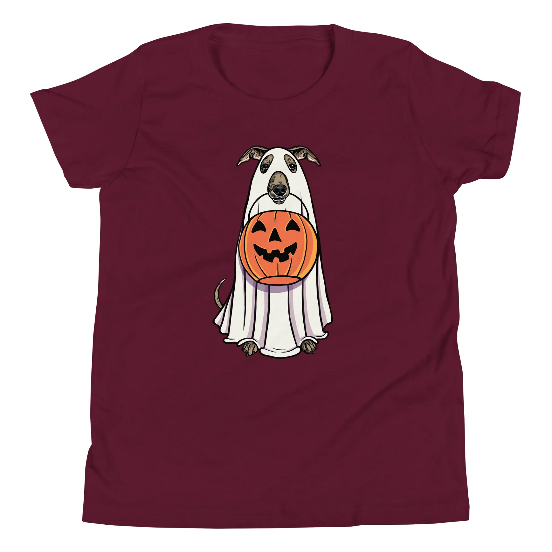 Halloween Italian Greyhound(Blue Fawn) Youth T-Shirt product image (5)