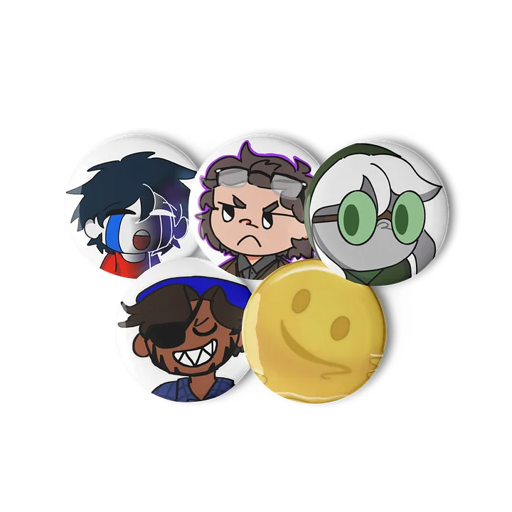 CC Staff Team Pin Button Set#2 product image (2)