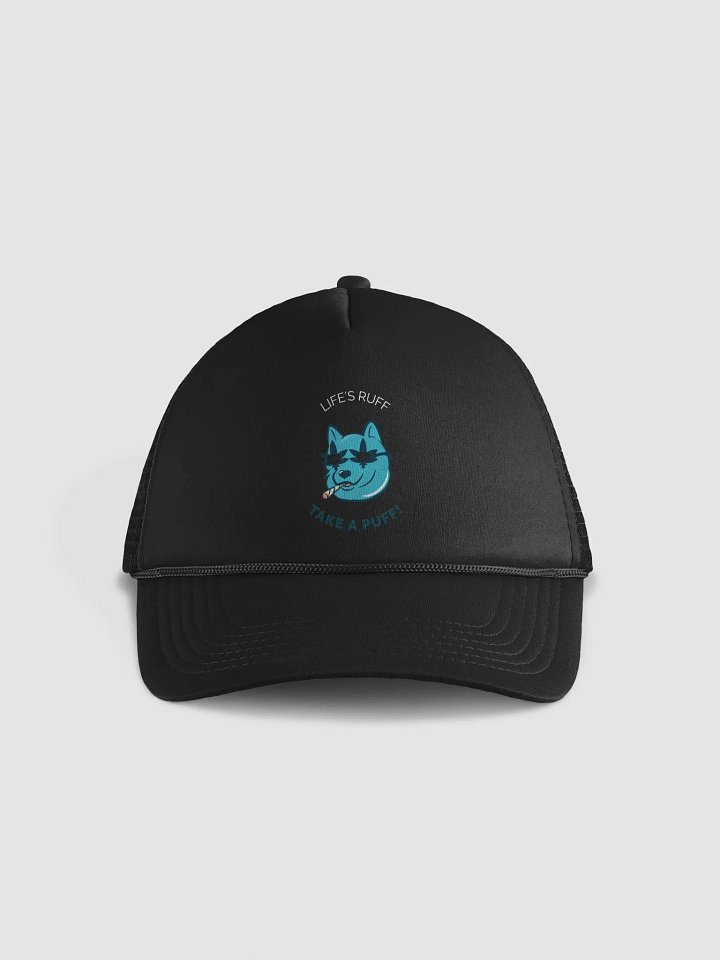 Cool Blue Dog Trucker Hat product image (1)