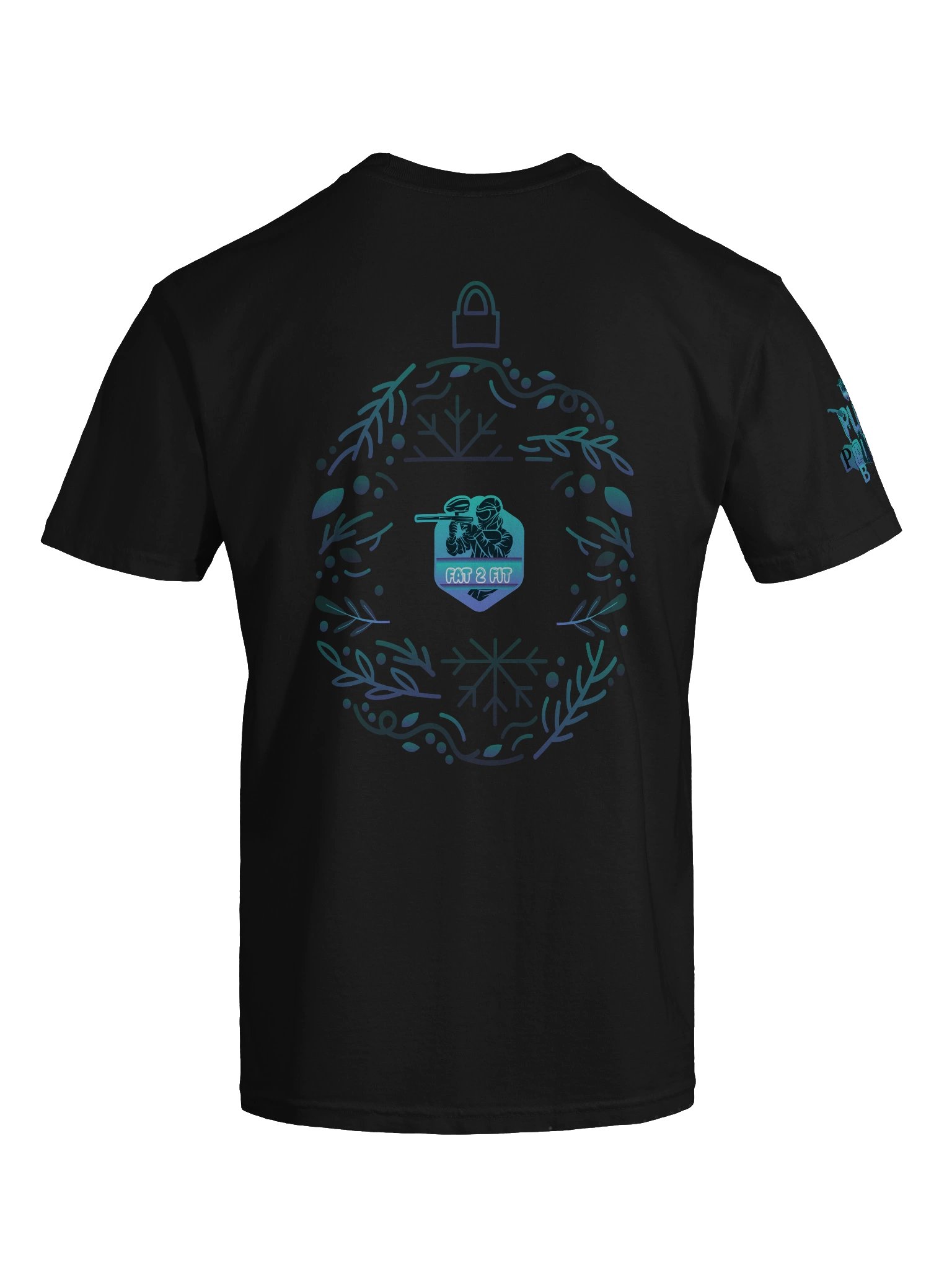Christmas Ornament Paintball Graphic Tee product image (75)