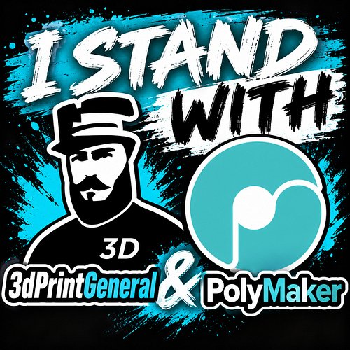We all must stand together. Lets get this movement started and Support 
@3dprintgeneral 
 and 
@Polymaker_3D
 from this unjus...