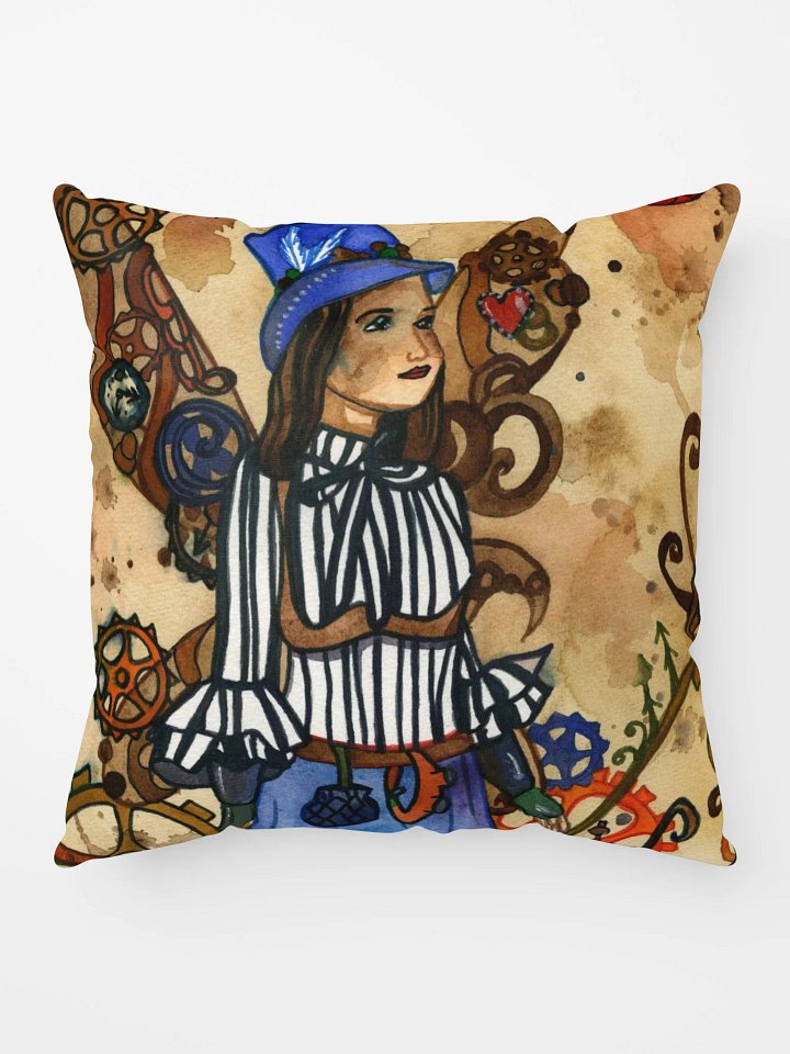 Steampunk Fairy Decorative Pillow product image (1)