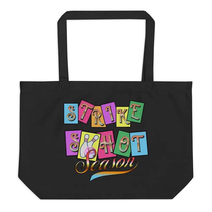 Strike Shot Season Bowling Tote Bag product image (1)