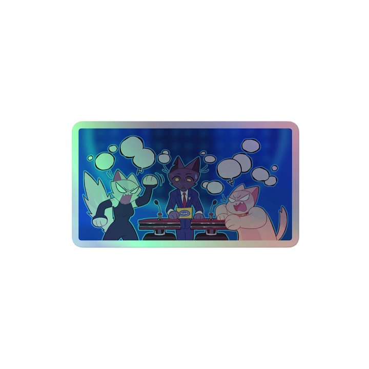 MaMily Feud ~ Holo Sticker product image (2)