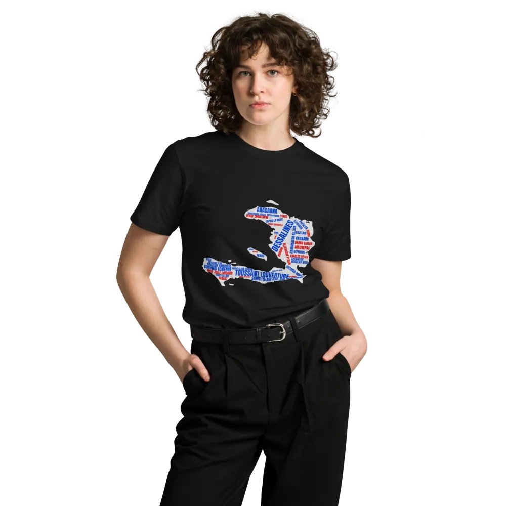 Haiti Map Unisex T-Shirt product image (11)