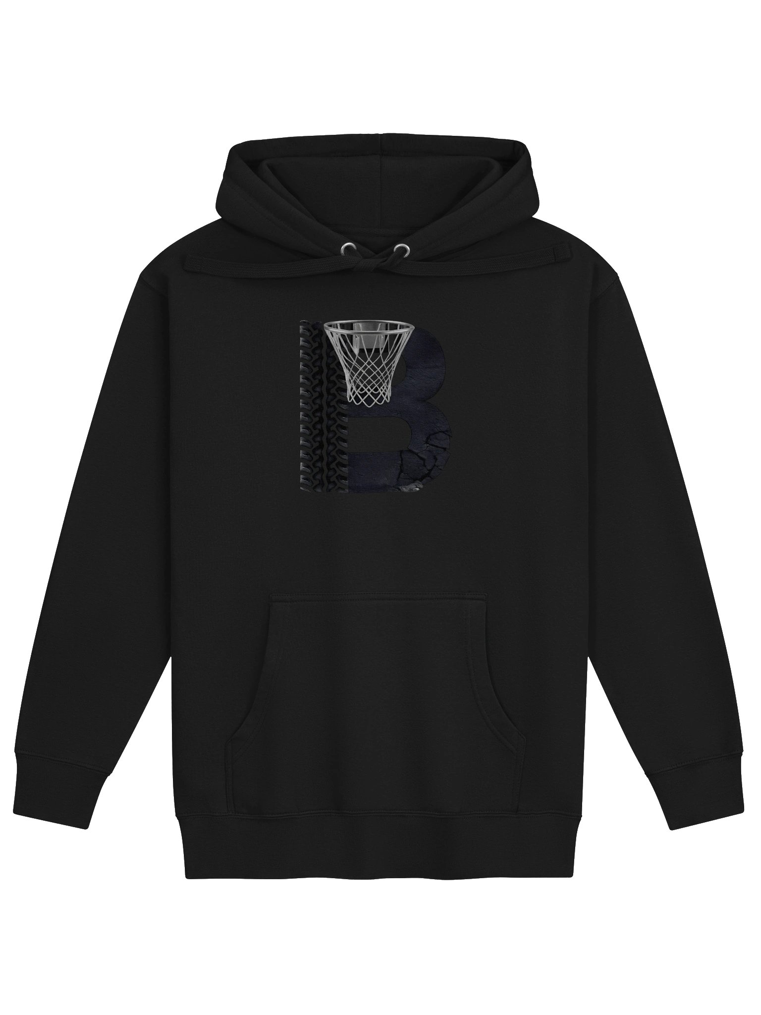 Textured B Basketball Hoodie product image (1)