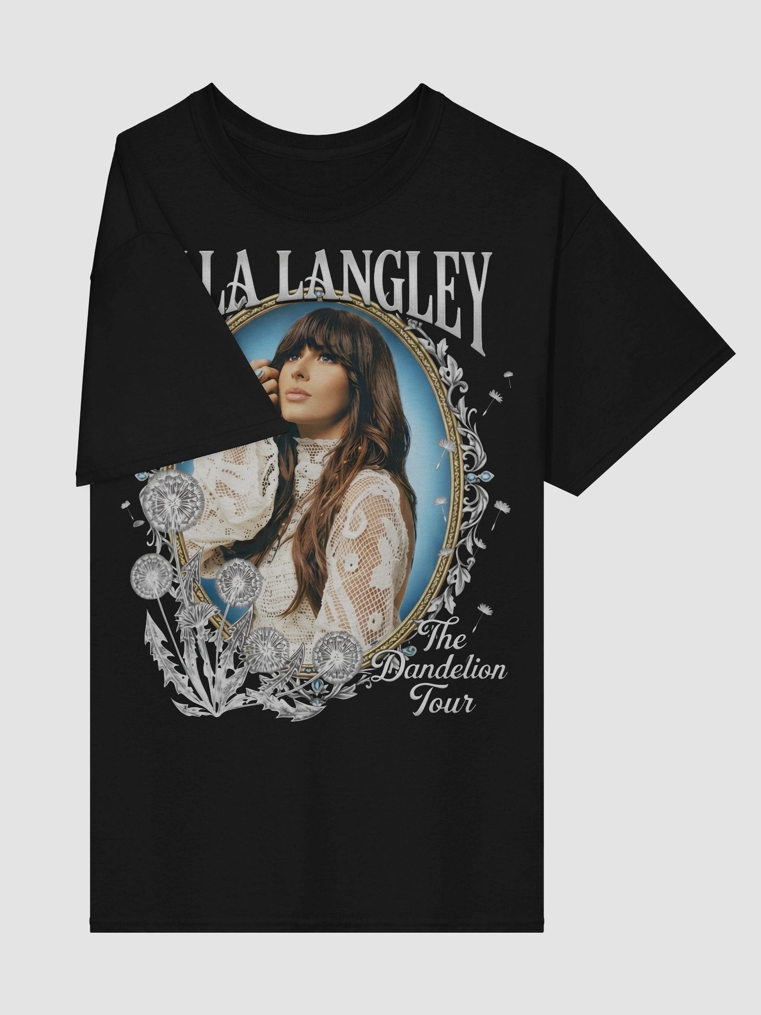 Vintage Ella Tee Dandelion Retro Western Aesthetic Girl Choosin Texas Music Fan Gift A Little more Dandelion T-Shirt product image (4)