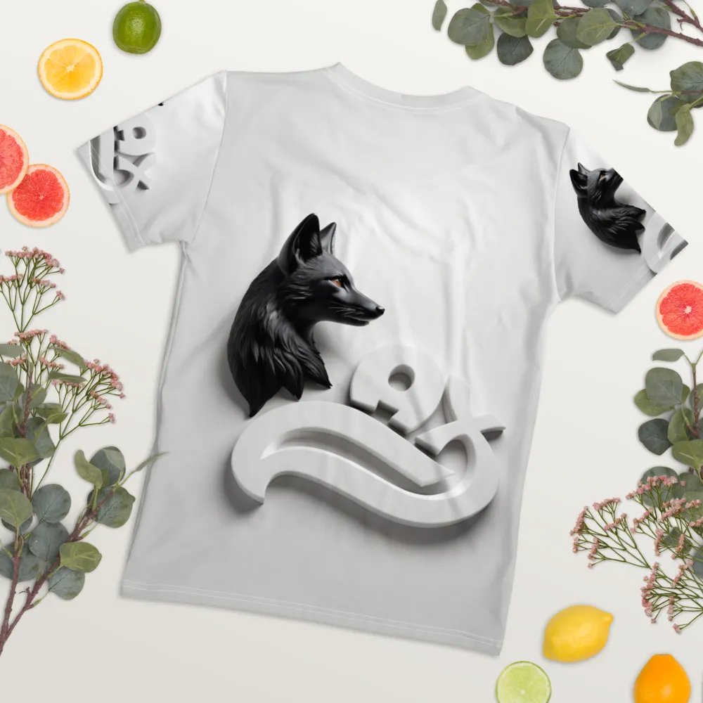 Fox Typography T shirt product image (5)