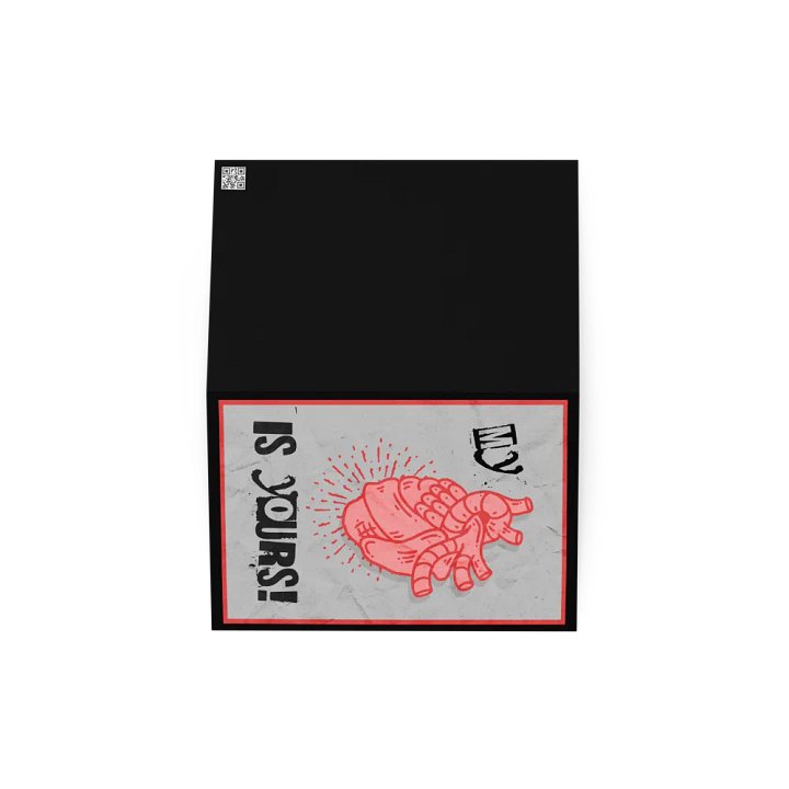 Punk VDay Card - My Heart Greeting Card product image (2)