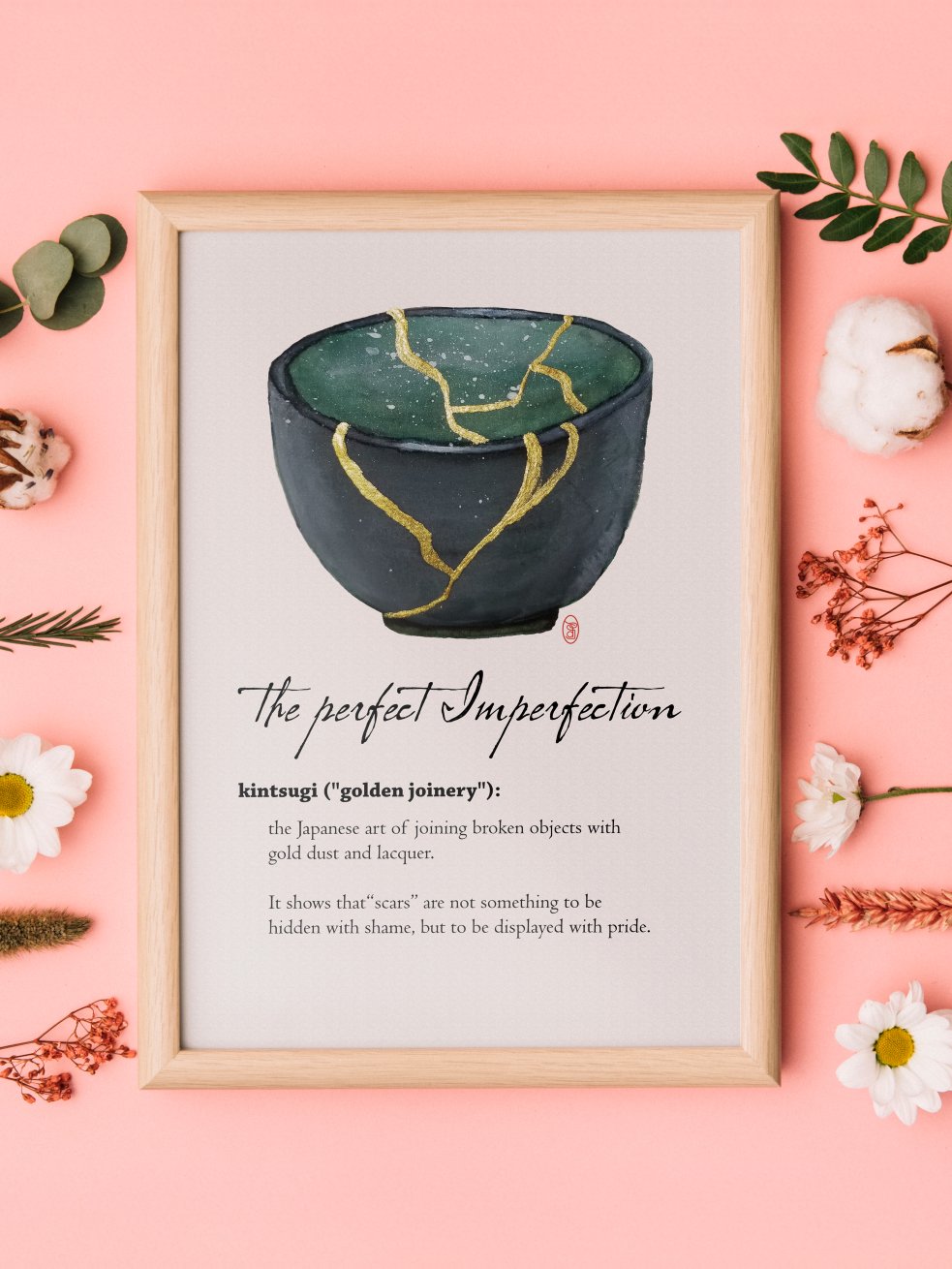 KINTSUGI - dark green cup product image (19)
