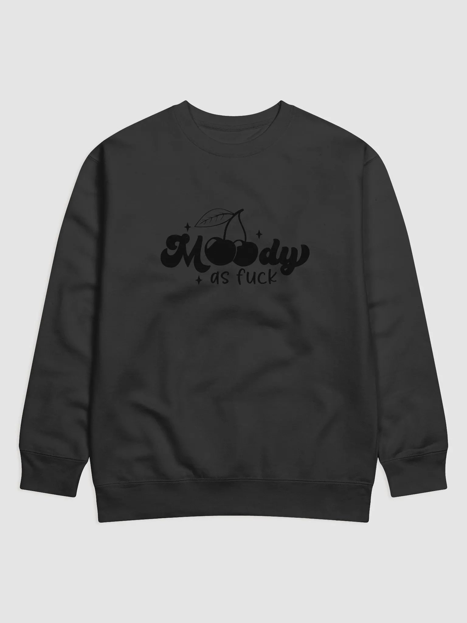 Moody AF Cherry Premium Sweatshirt product image (26)