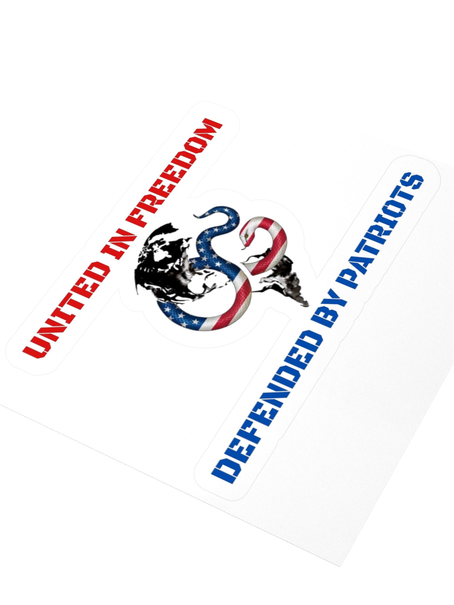 Our Gadsden Flag Cut Out Sticker product image (8)