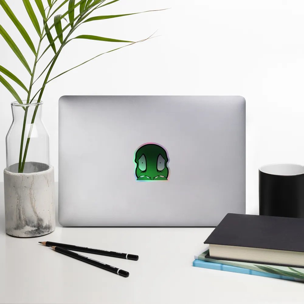 Vella Scared Holo Sticker product image (14)