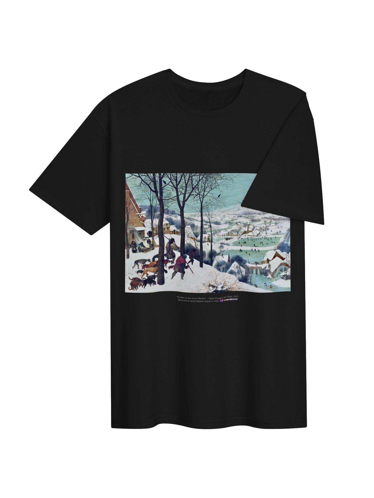 Hunters in the Snow (Winter) — T-Shirt product image (4)