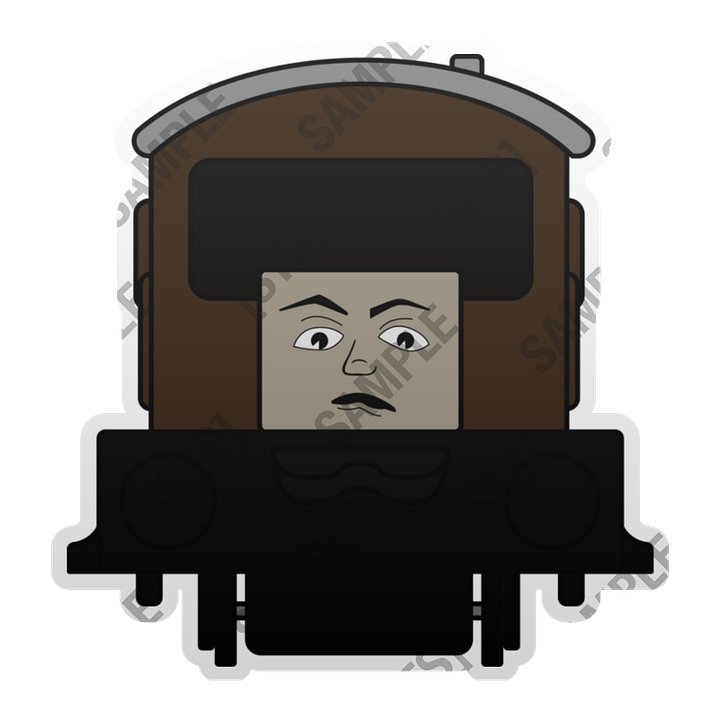 Spiteful Brake Van Magnet product image (1)