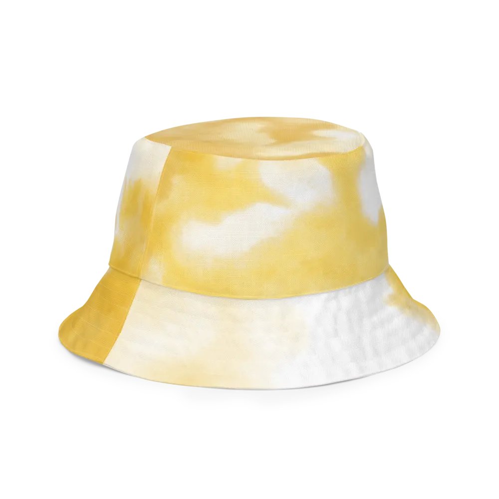 reversible scone yellow bucket hat product image (9)