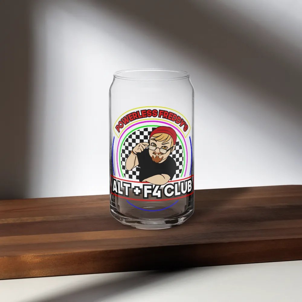 ALT + F4 Club Can-Shaped Glass product image (35)