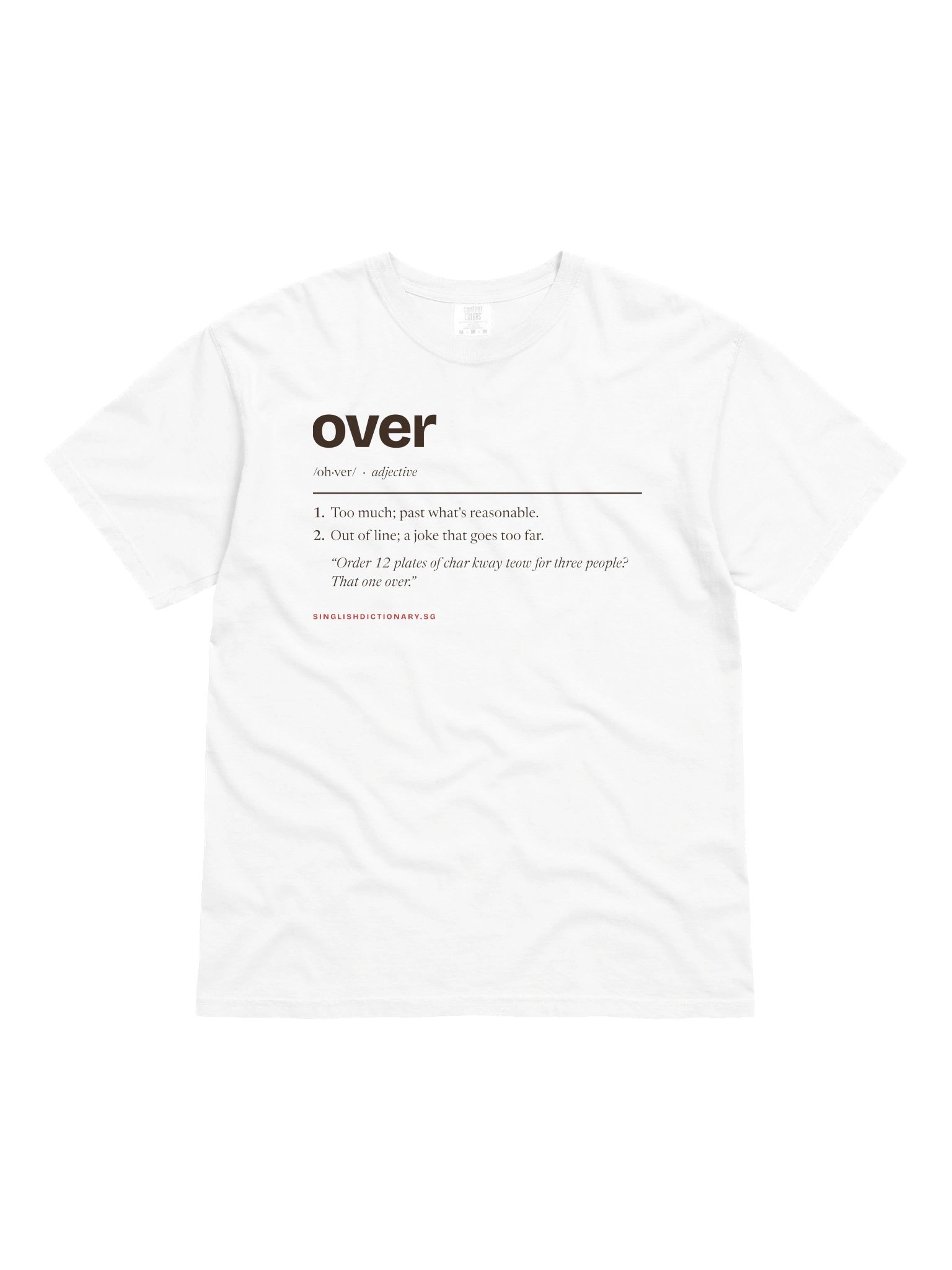 over T-shirt product image (10)