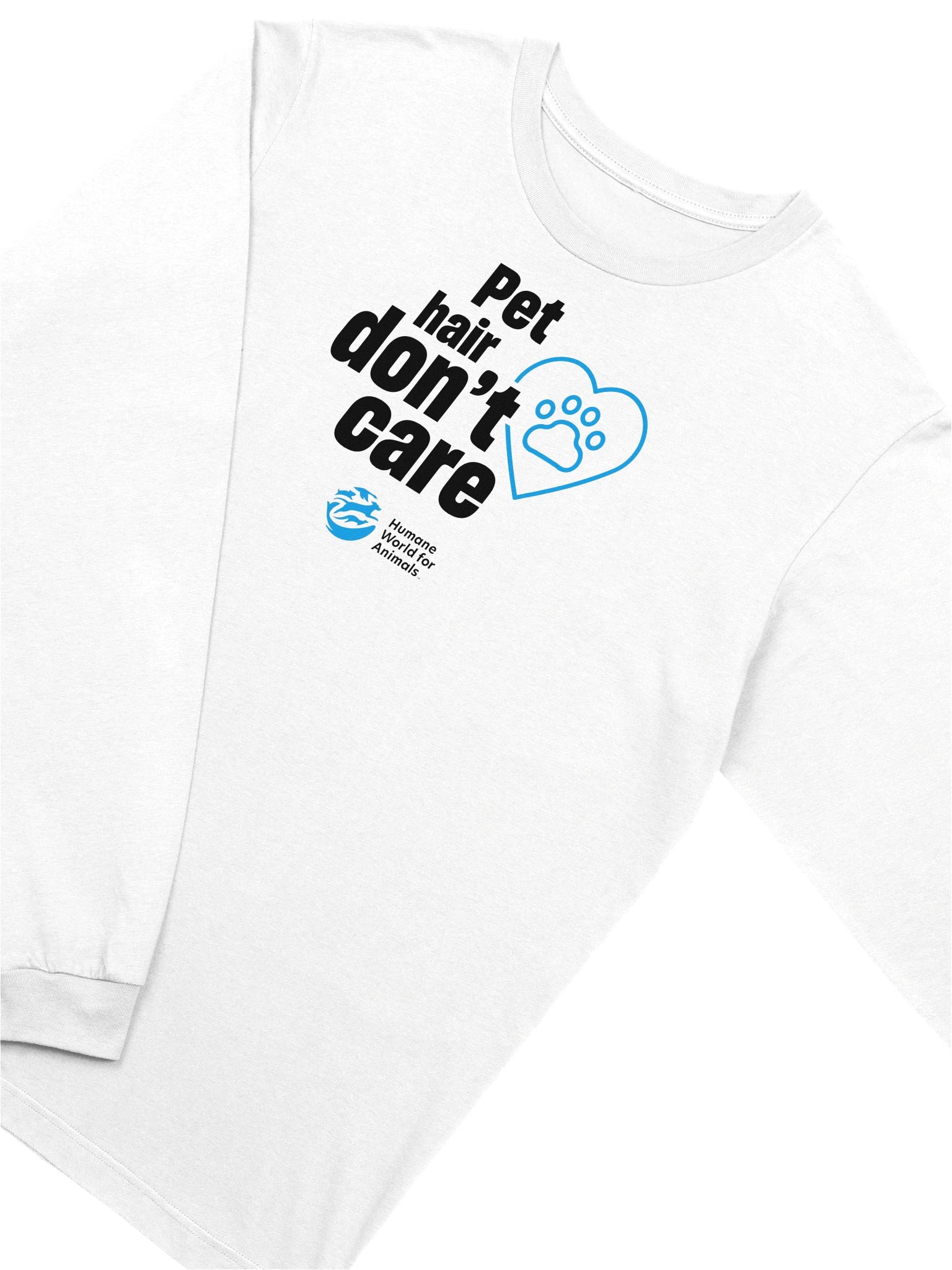 Pet hair don't care - Long sleeve tee product image (3)