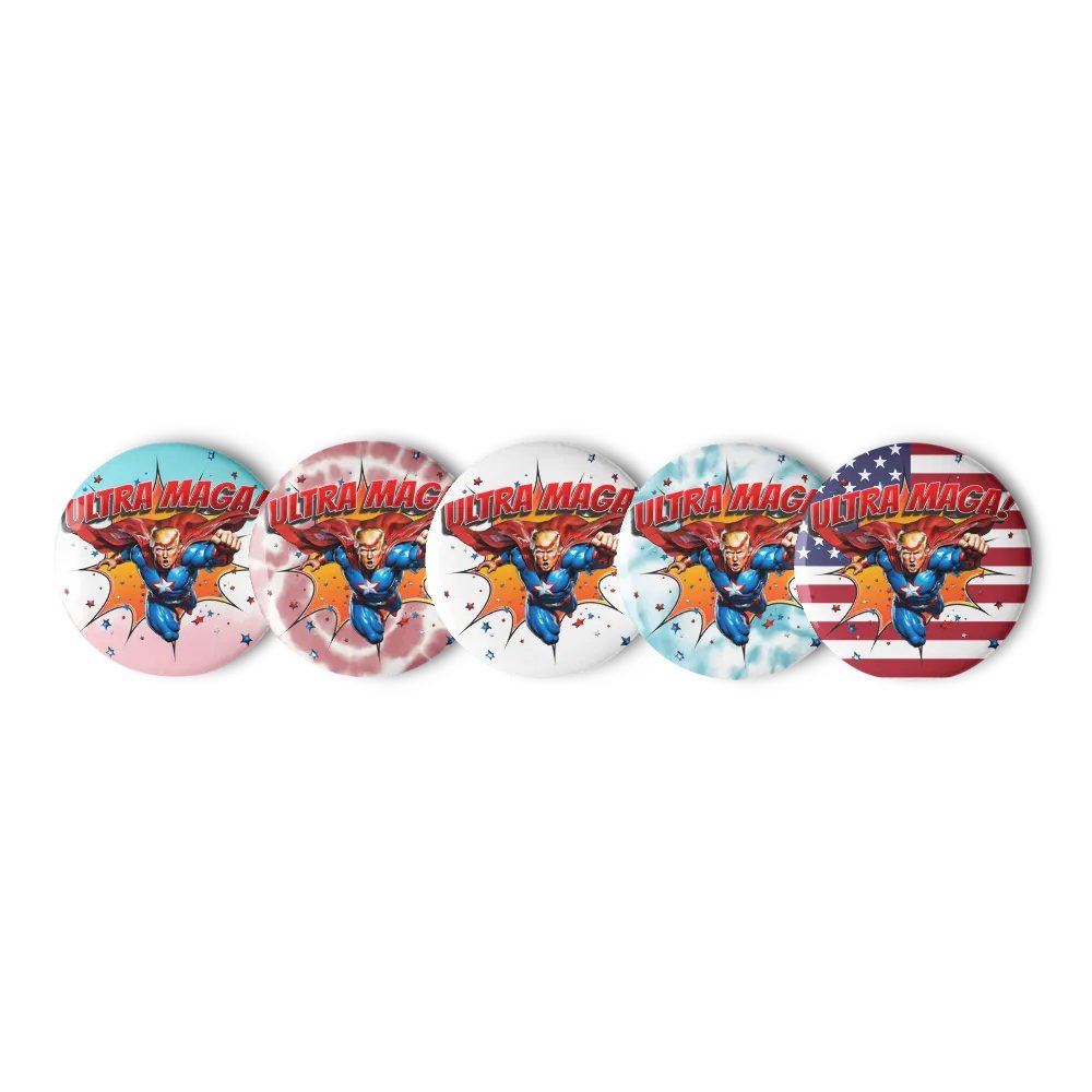 Ultra MAGA! - Shareable Set of Pin Buttons product image (1)