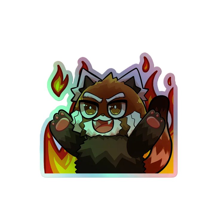 Holographic Gremlin Sticker product image (2)