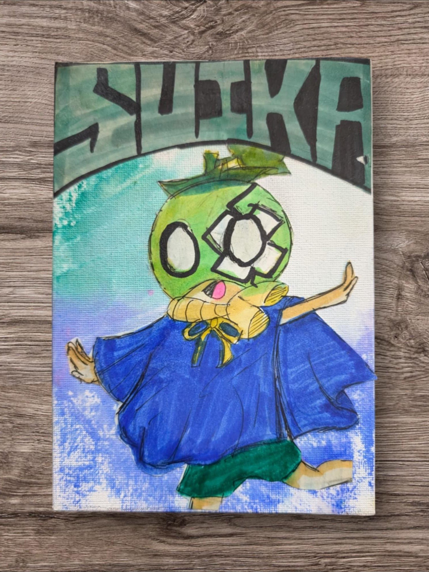 Suika Portrait 5*7 Flatback Canvas product image (1)