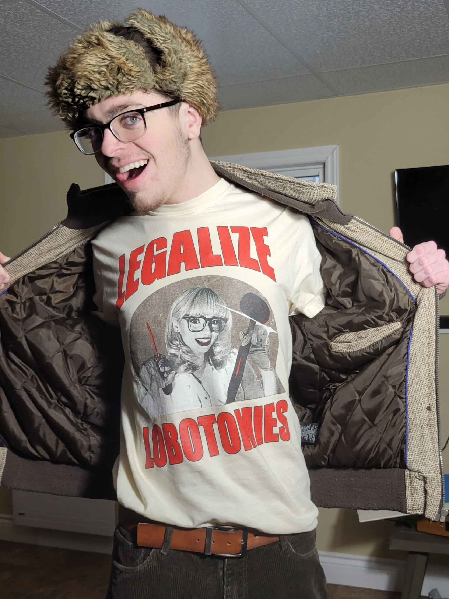 LEGALIZE LOBOTOMIES SHIRT product image (17)