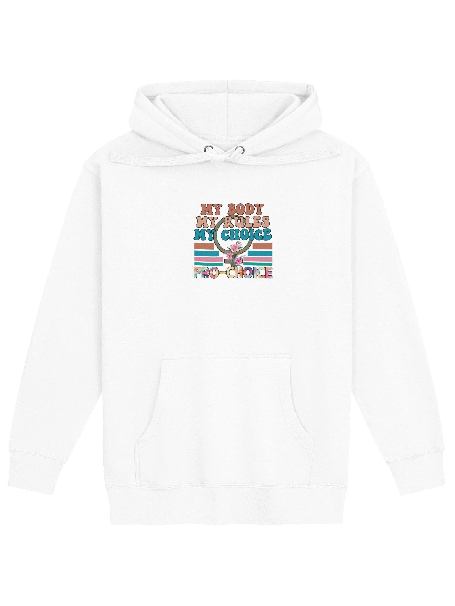 Pro-Choice Floral Statement Hoodie product image (1)