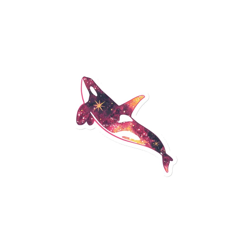 Galaxy Orca - Red Variation Magnet product image (2)