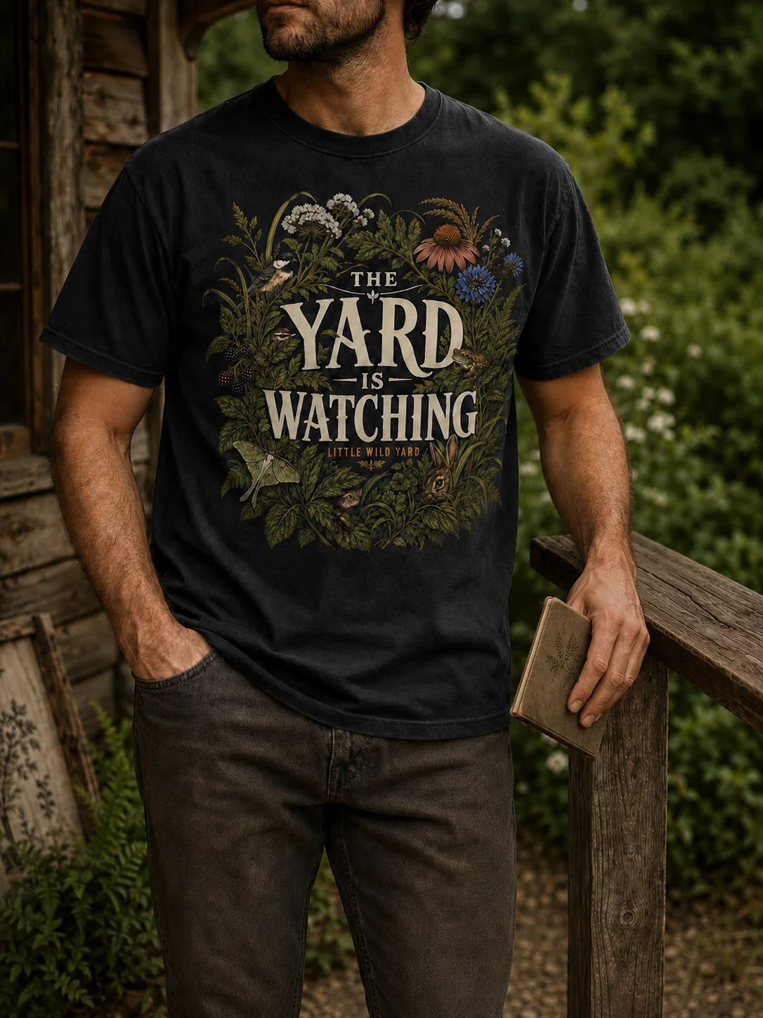 The Yard Is Watching T-shirt product image (3)