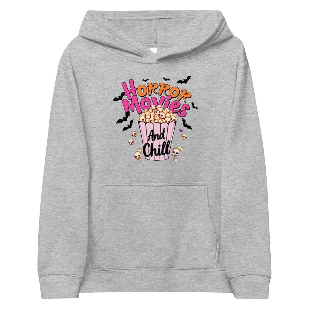 Horror Movies and Chill Popcorn Youth Pullover Fleece product image (28)