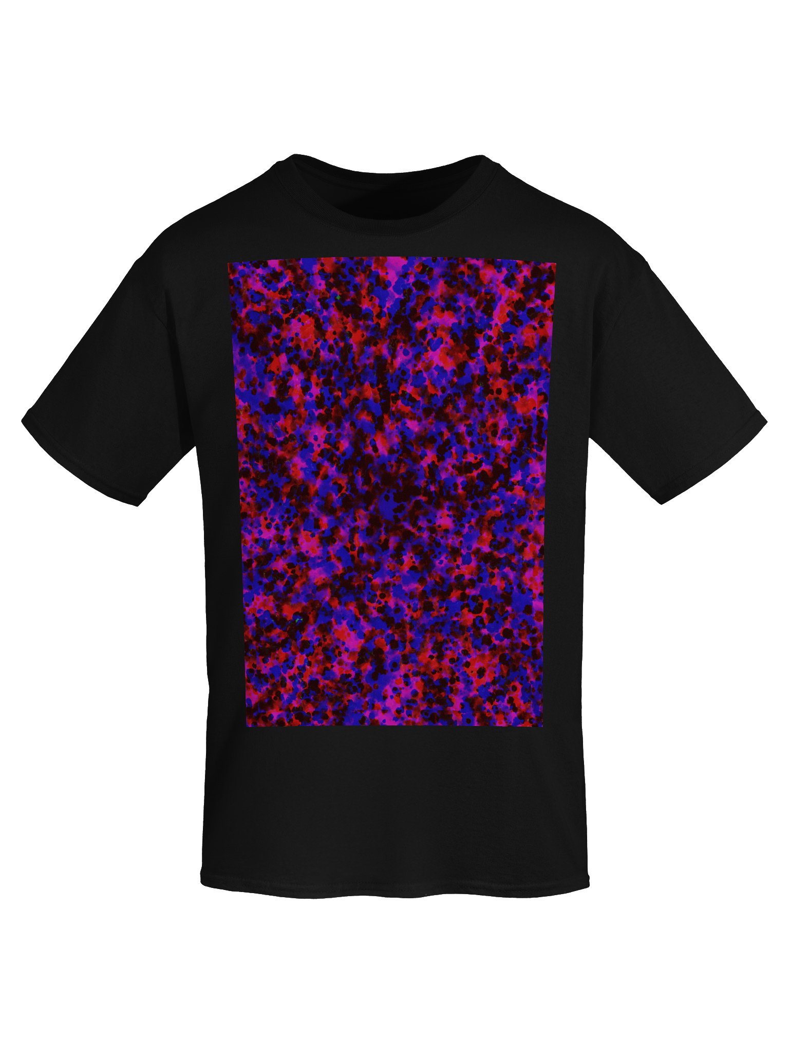 Vibrant Abstract Splatter T-Shirt product image (7)
