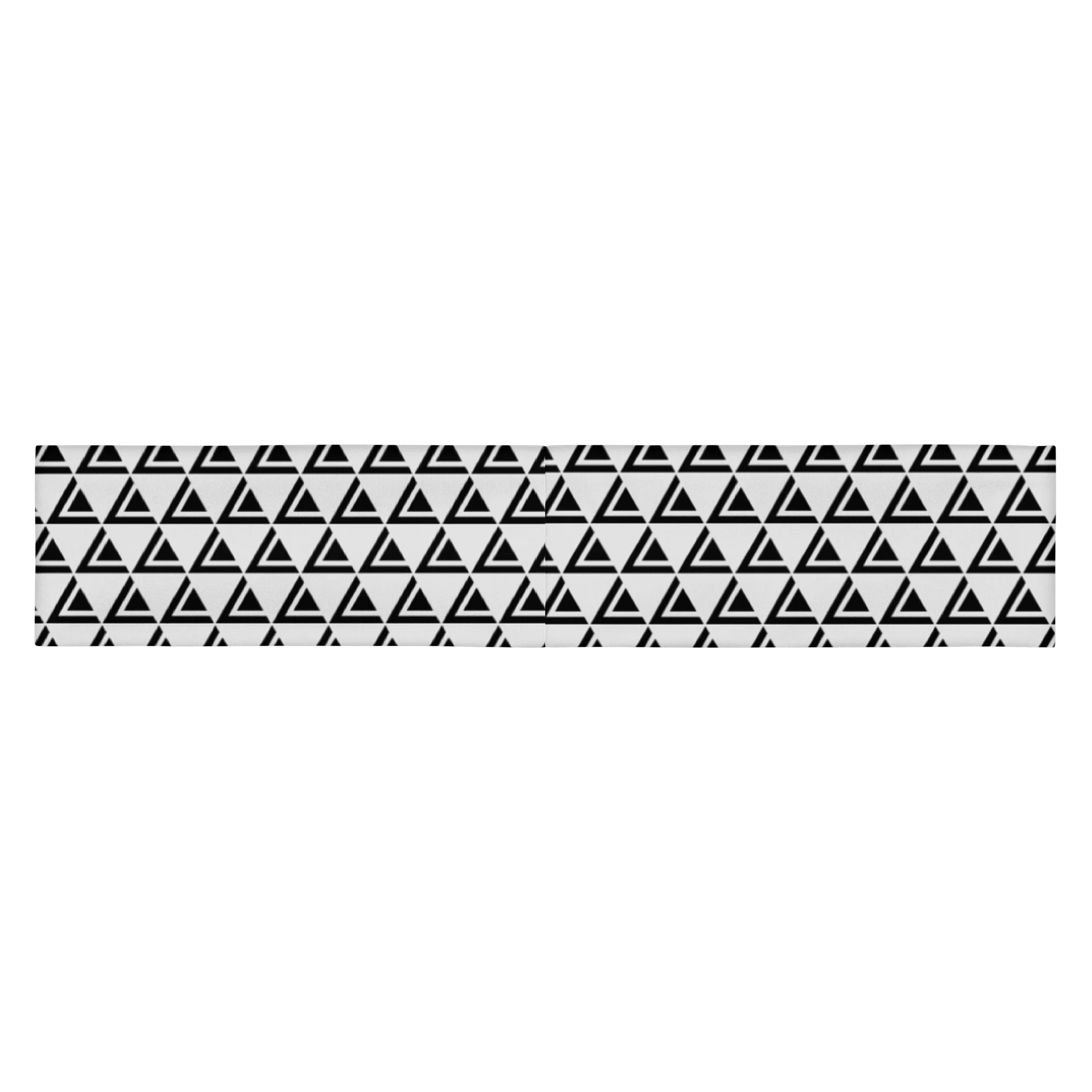 LEANDRO DE LA VEGA HEADBAND WHISPER BLACK LOGO product image (5)