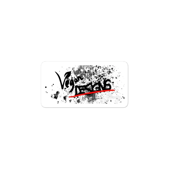 Vegan Designs Sticker product image (2)