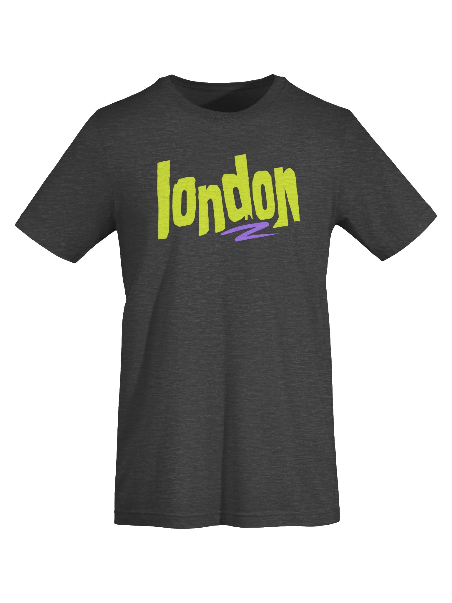 London Yellow Scribble Tee product image (5)