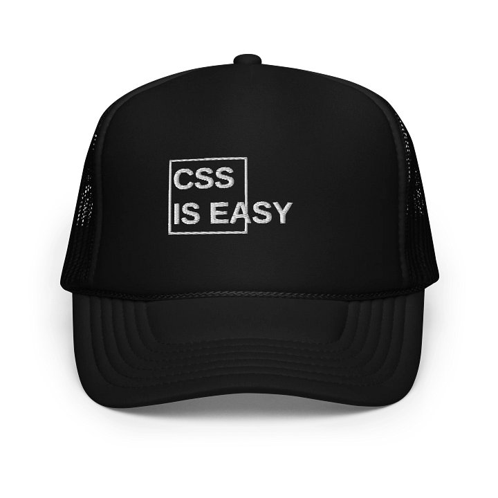 CSS Is easy (Until You Try It) Trucker Hat product image (1)