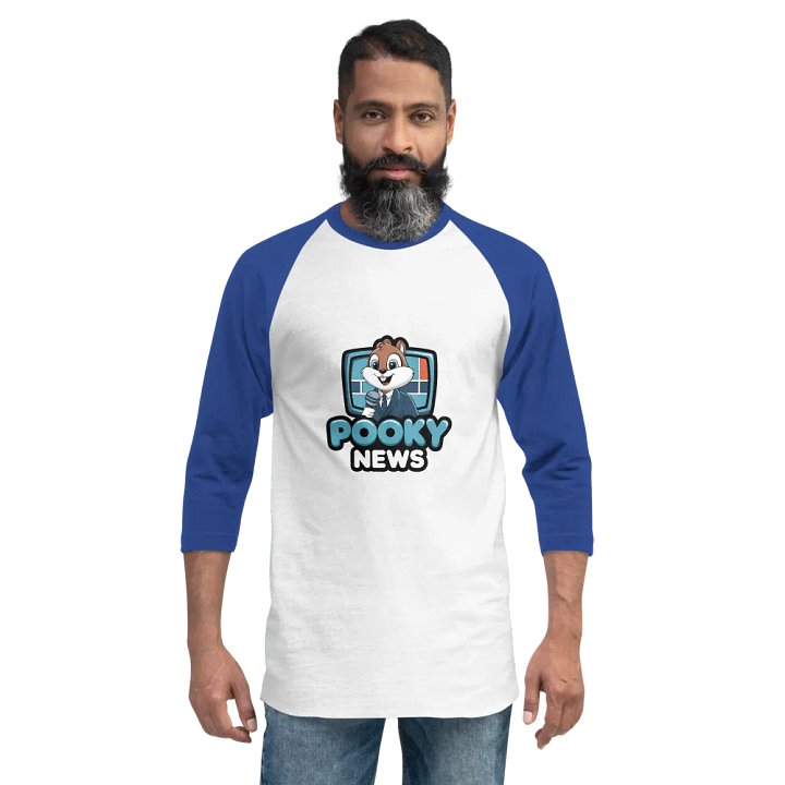 Pooky News ¾ Sleeve Raglan Tee product image (2)