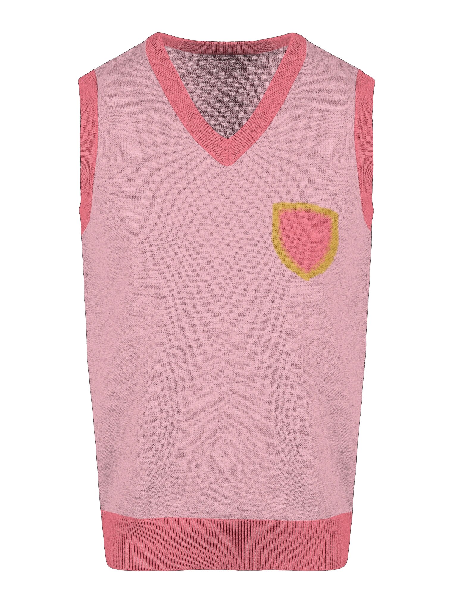 Pink Scholastic Celebration V-Neck Knit Vest product image (15)