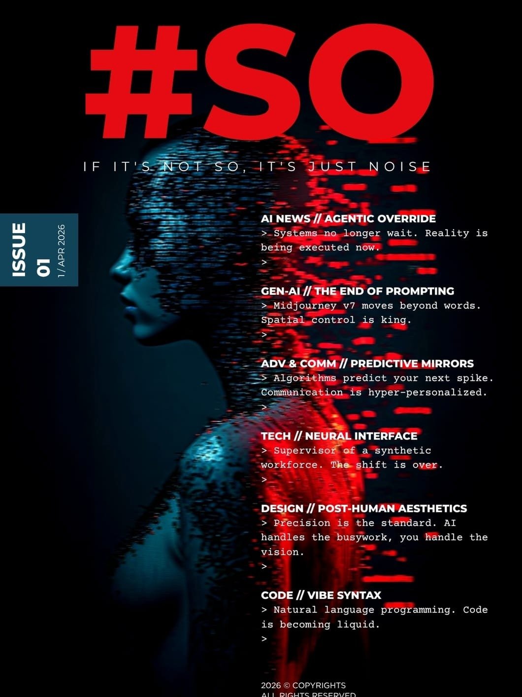 SOCIOGRAFICO // SO MAGAZINE: Issue 01 - The Tech Intelligence product image (1)