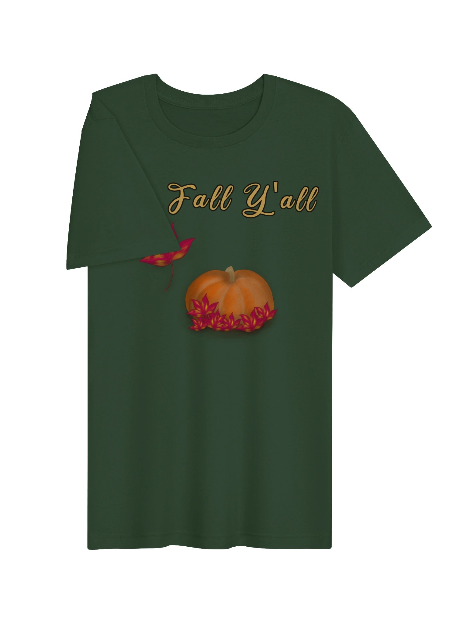 "It's Fall Y'all" T-Shirt. Women's Bella+Canvas Supersoft T-Shirt product image (2)