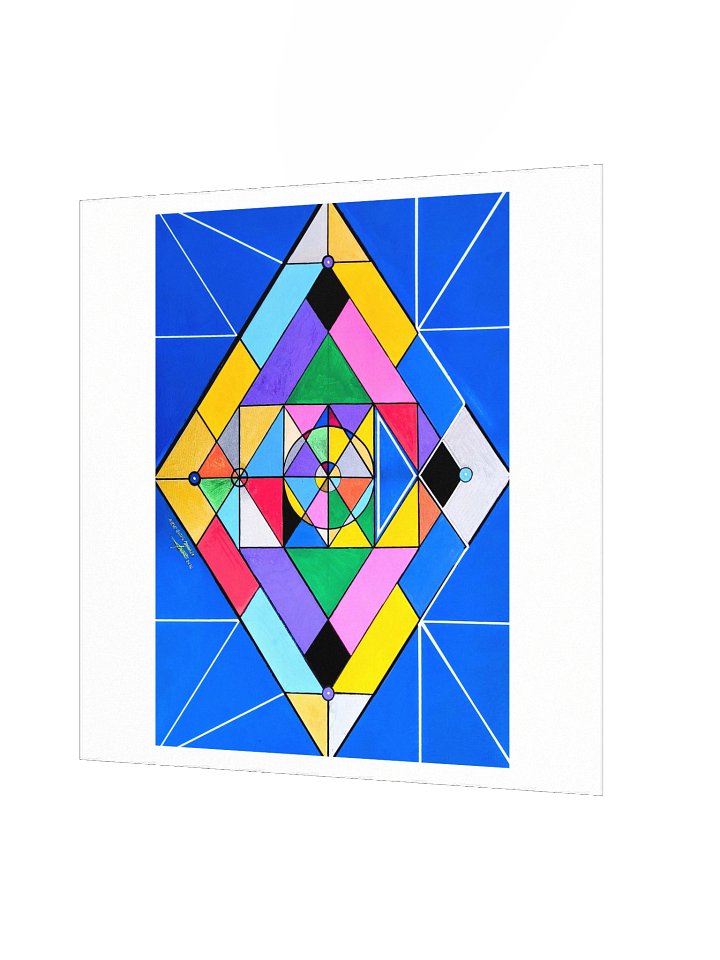 New Gothic Mandala - Enhanced Matte Paper Poster 18×18 product image (2)