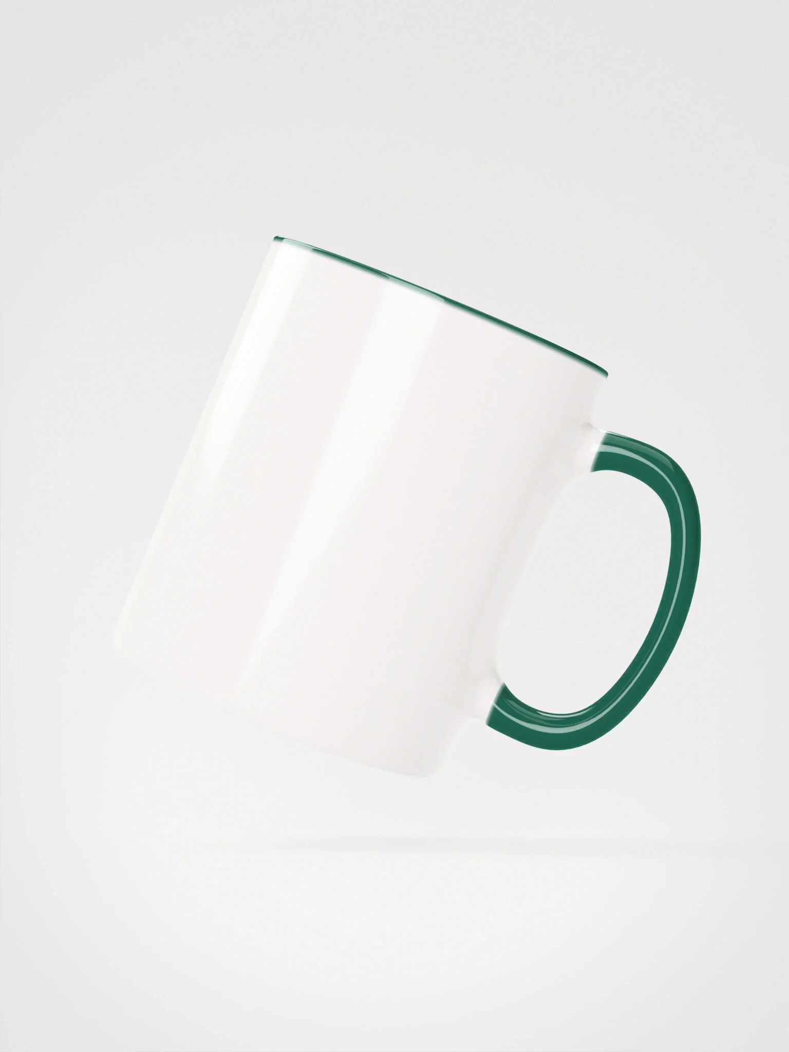 His House Ceramic Mug w/Color Inside - 11oz by His House