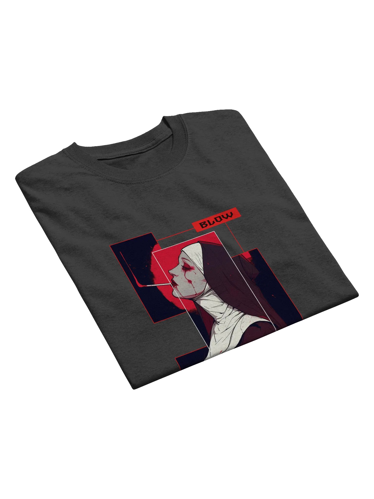 "BlowSmoke" Heavyweight Printed T-Shirt product image (2)