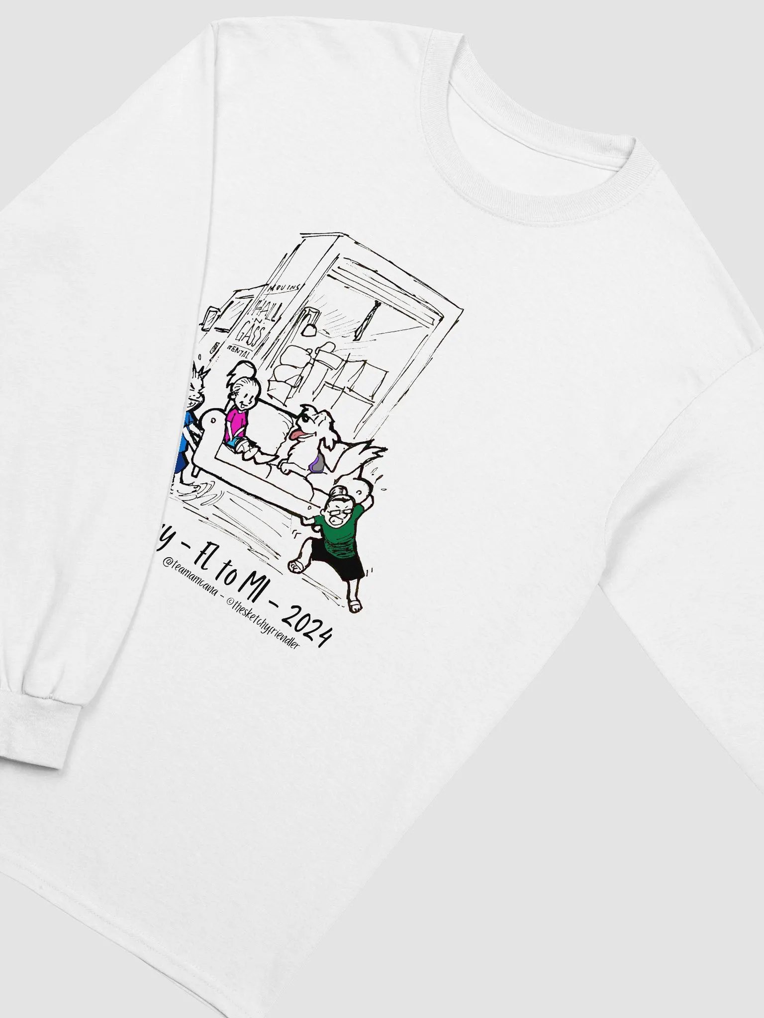 Moving Day - Long Sleeve Shirt product image (2)