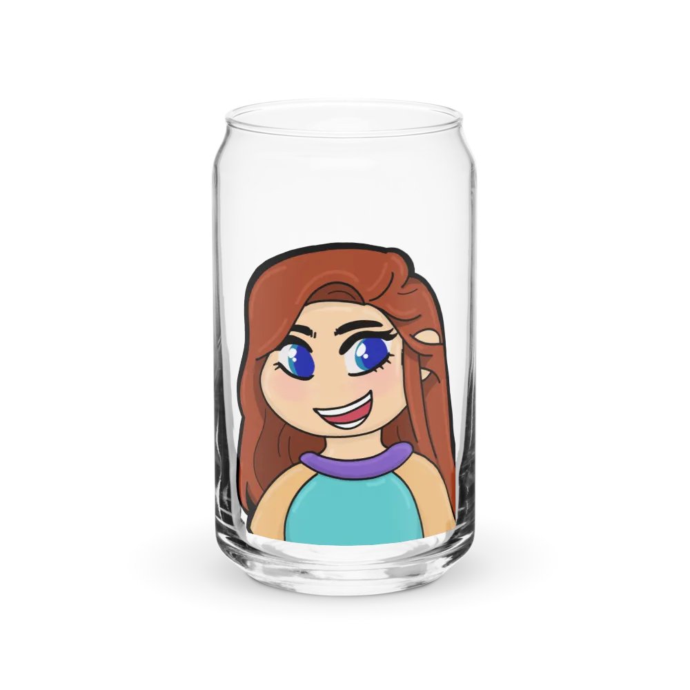 Happy Face Glass Sipper product image (2)